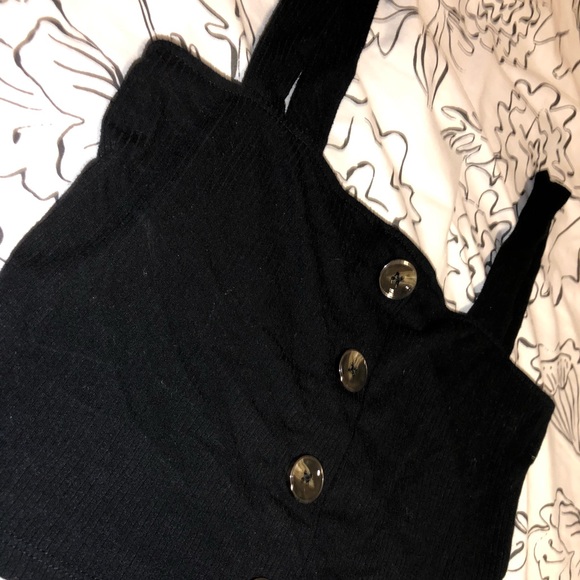 CROP BUTTON DOWN - Picture 3 of 3